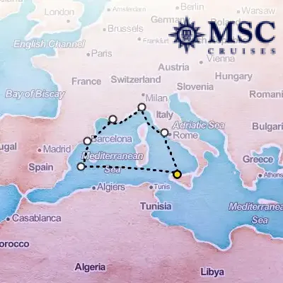 May 4th, 2026  - Mediterranean Cruise on the MSC Seaview