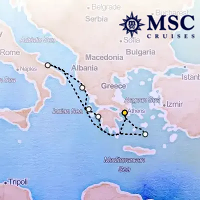 May 12th, 2026  - Mediterranean Cruise on the MSC Sinfonia