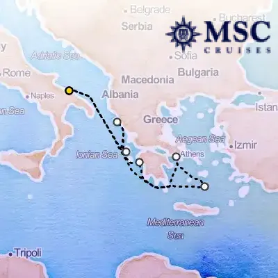 July 26th, 2025  - Mediterranean Cruise on the MSC Sinfonia