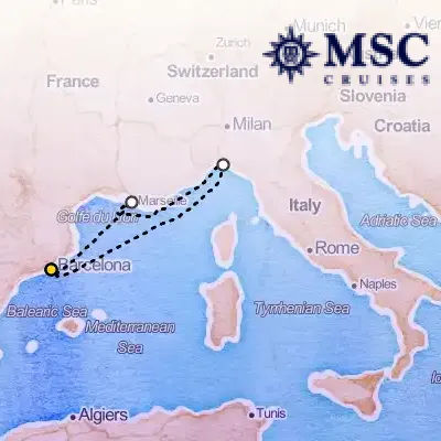 October 23rd, 2025  - Mediterranean Cruise on the MSC Splendida