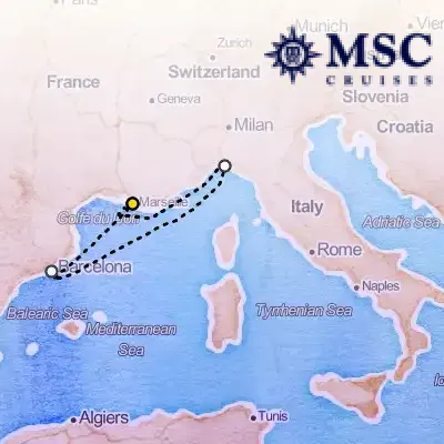 November 2nd, 2025  - Mediterranean Cruise on the MSC Splendida
