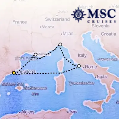 October 27th, 2025  - Mediterranean Cruise on the MSC Splendida