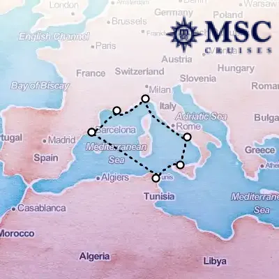 December 6th, 2025  - Mediterranean Cruise on the MSC Splendida