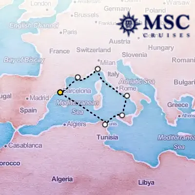 December 13th, 2025  - Mediterranean Cruise on the MSC Splendida