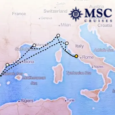 September 30th, 2025  - Mediterranean Cruise on the MSC Splendida