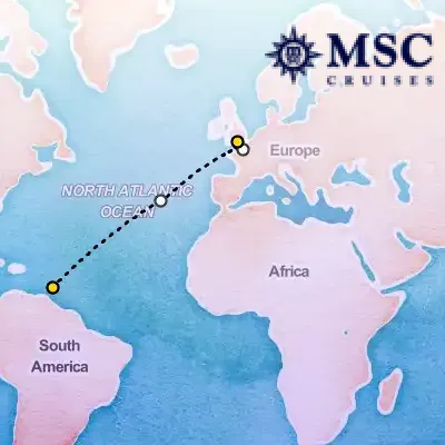 November 20th, 2025  - Grand Voyage on the MSC Virtuosa