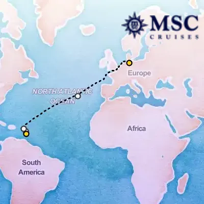 April 4th, 2026  - Grand Voyage on the MSC Virtuosa