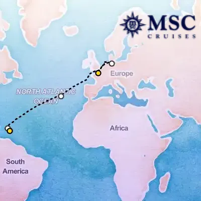 April 5th, 2026  - East Caribbean Cruise on the MSC Virtuosa