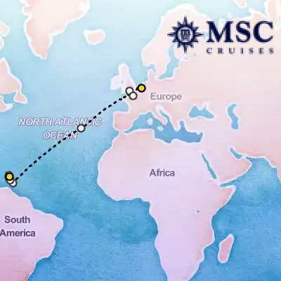 November 19th, 2025  - Grand Voyages Cruise on the MSC Virtuosa