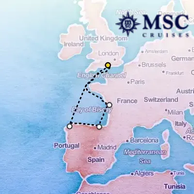 October 19th, 2025  - Northern Europe Cruise on the MSC Virtuosa