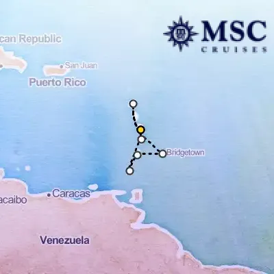 January 31st, 2026  - South Caribbean Cruise on the MSC Virtuosa