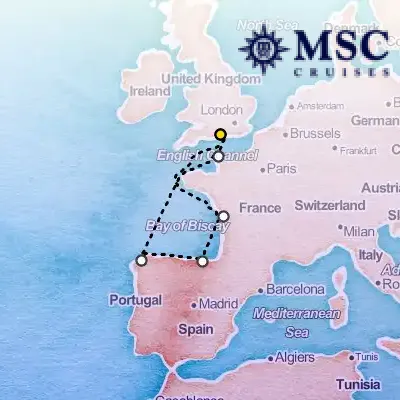 June 20th, 2026  - Northern Europe Cruise on the MSC Virtuosa