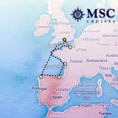 October 24th, 2026  - Northern Europe Cruise on the MSC Virtuosa