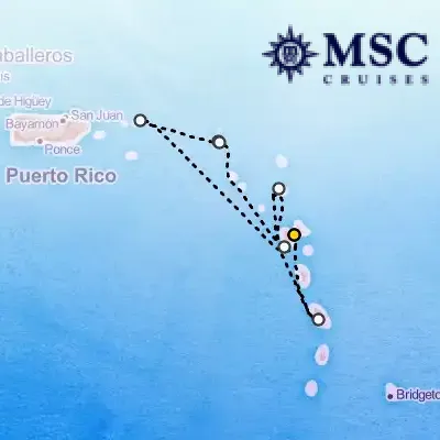 January 11th, 2026  - South Caribbean Cruise on the MSC Virtuosa