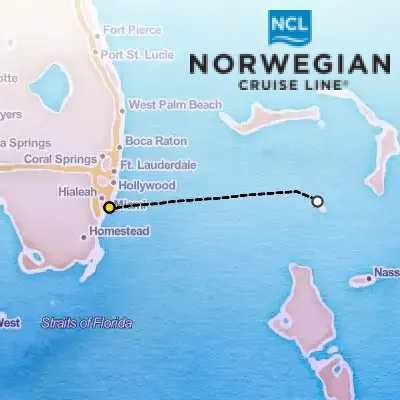 October 16th, 2026  - Short Bahamas Cruise on the Norwegian Aqua
