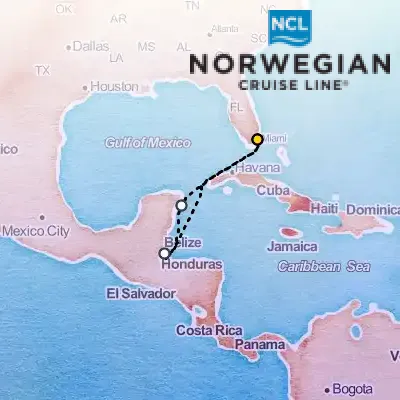 October 7th, 2025  - Western Caribbean & Miami Cruise on the Norwegian Aqua