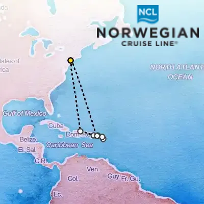 January 4th, 2027  - Eastern Caribbean & New York Cruise on the Norwegian Bliss