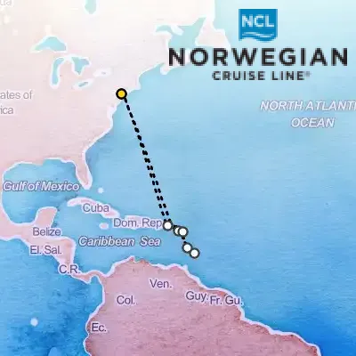 February 22nd, 2026  - Southern Caribbean to New York Cruise on the Norwegian Breakaway