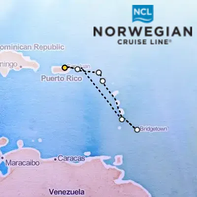 December 13th, 2026  - Southern Caribbean, San Juan Cruise on the Norwegian Breakaway