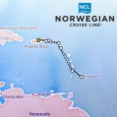 January 10th, 2027  - Southern Caribbean, San Juan Cruise on the Norwegian Breakaway