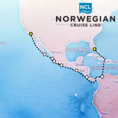 October 23rd, 2025  - Panama Canal Repositioning Cruise on the Norwegian Encore