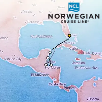 March 14th, 2026  - Western Caribbean & Miami Cruise on the Norwegian Encore