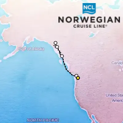 August 3rd, 2025  - Alaska From Seattle Cruise on the Norwegian Encore