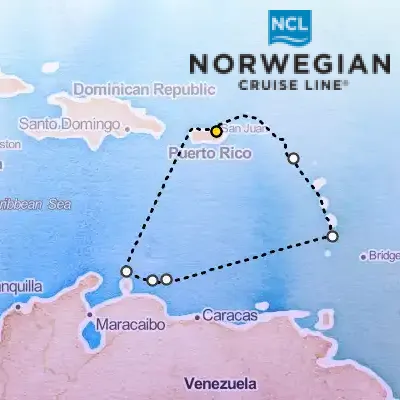 December 14th, 2025  - Southern Caribbean, San Juan Cruise on the Norwegian Epic