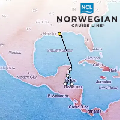 November 22nd, 2025  - Western Caribbean From New Orleans Cruise on the Norwegian Escape