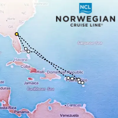 February 1st, 2026  - Caribbean Cruise on the Norwegian Gem