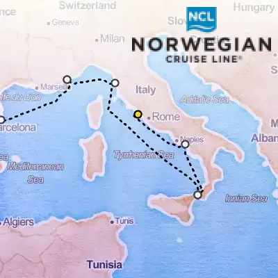May 10th, 2026  - Western Mediterranean from Barcelona Cruise on the Norwegian Gem