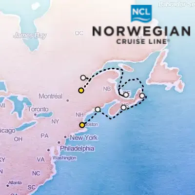 October 3rd, 2025  - Canada & New England Cruise on the Norwegian Gem