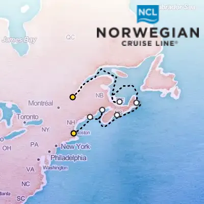 September 26th, 2025  - Canada & New England Cruise on the Norwegian Gem