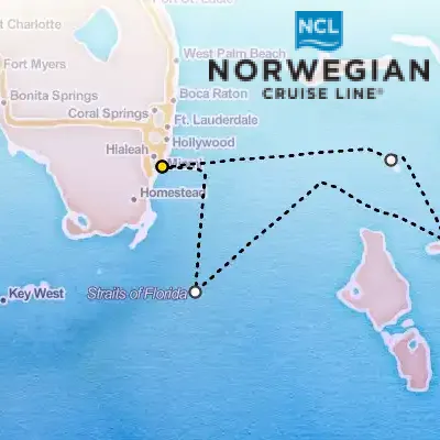 November 3rd, 2025  - Short Bahamas Cruise on the Norwegian Getaway