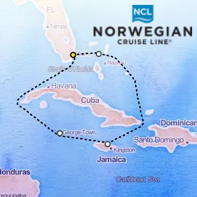 March 26th, 2026  - Western Caribbean & Miami Cruise on the Norwegian Jewel