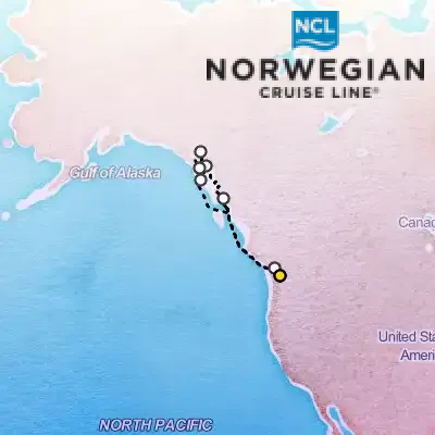 September 11th, 2026  - Alaska From Seattle Cruise on the Norwegian Joy
