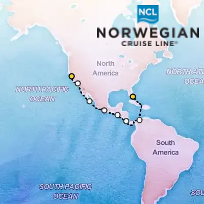 October 2nd, 2025  - Panama Canal Repositioning Cruise on the Norwegian Joy