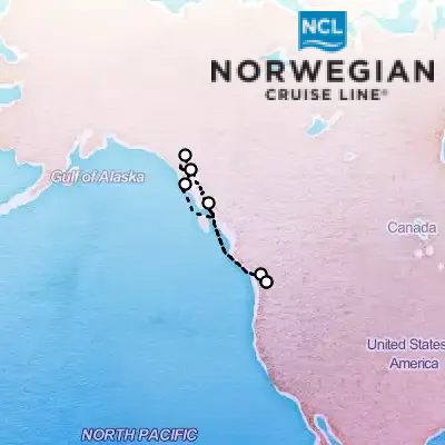 August 4th, 2025  - Alaska From Seattle Cruise on the Norwegian Joy