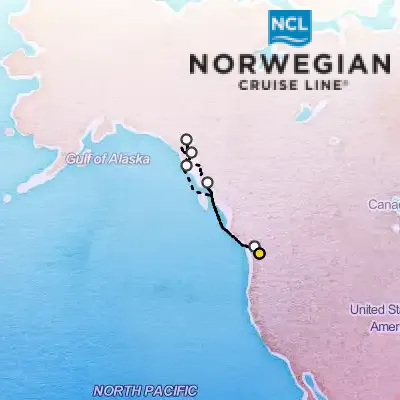 July 7th, 2025  - Alaska From Seattle Cruise on the Norwegian Joy