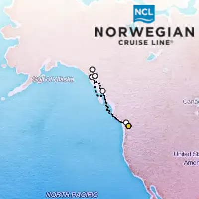 September 1st, 2025  - Alaska From Seattle Cruise on the Norwegian Joy