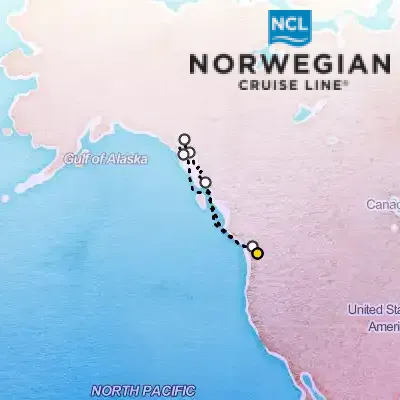September 21st, 2026  - Alaska From Seattle Cruise on the Norwegian Joy
