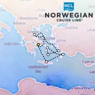 July 27th, 2025  - Greek Isles & Eastern Med Cruise on the Norwegian Norwegian Viva