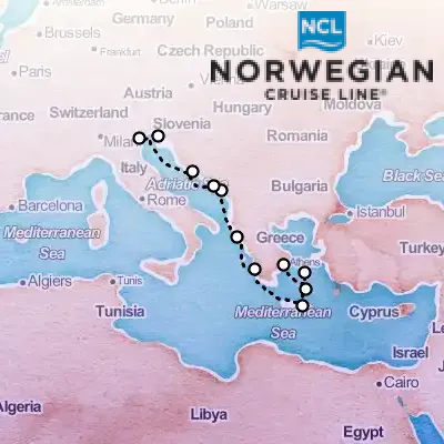 August 2nd, 2025  - Greek Isles & Italy Cruise on the Norwegian Pearl