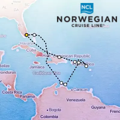 December 8th, 2025  - Eastern Caribbean to Miami Cruise on the Norwegian Pearl