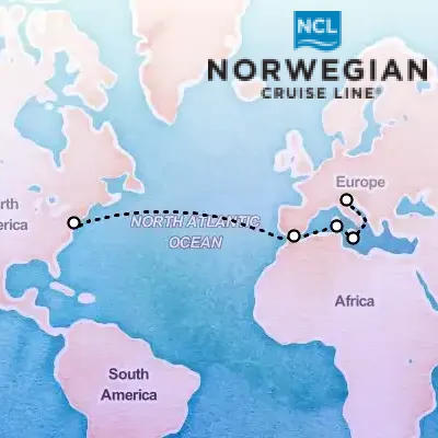 November 1st, 2026  - Transatlantic Repositioning Cruise on the Norwegian Pearl