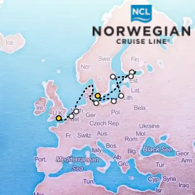October 9th, 2025  - Baltic Europe Cruise on the Norwegian Prima