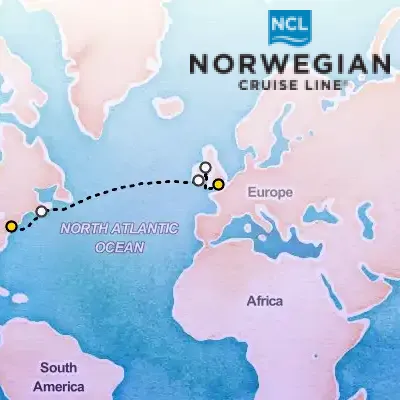 October 20th, 2025  - Transatlantic Repositioning Cruise on the Norwegian Prima