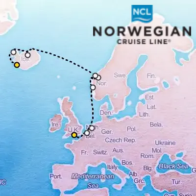 August 24th, 2025  - Europe Cruise: Iceland on the Norwegian Prima