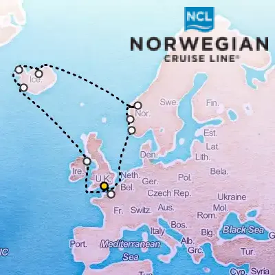September 14th, 2025  - Europe Cruise: Iceland on the Norwegian Prima
