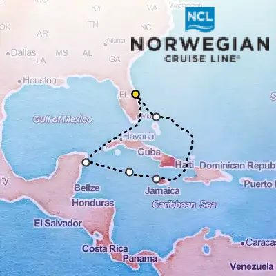 January 4th, 2026  - Western Caribbean from Port Canaveral Cruise on the Norwegian Prima